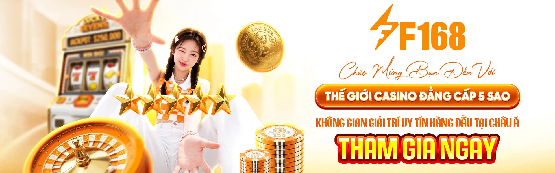 Thế giới casinio đẳng cấp 5 sao